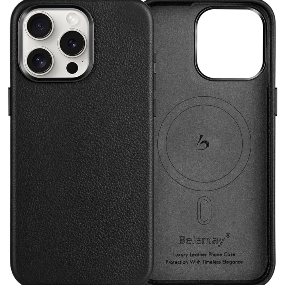 NIB iPhone 14 Pro Genuine Leather Case